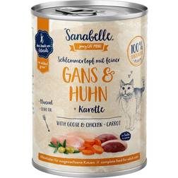 Sanabelle 6 All Meat Rind & Pute Katze Nassfutter
