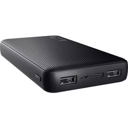 Trust Primo Lithium-Ion (Li-Ion) Black (15000mAh, 15W, 55500Wh) Powerbank, Schwarz