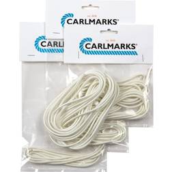 Carlmarks FLÄTAD VIT 3,5MM 2M