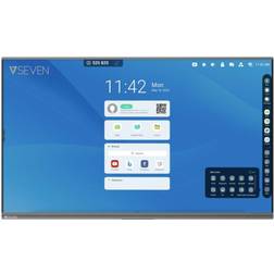 V7 IFP7502-V7PRO 75" 8 GB 3840 x 2160 Pantalla Táctil Negro USB Bluetooth