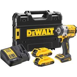 Dewalt Boulonneuse à chocs 1/2' XR 18V 2Ah li-ion brushless jonc de sécurité DCF921D2T-QW