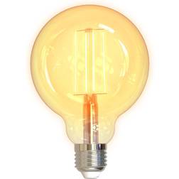 Qnect Smart bulb, E27, G95, CCT, WiFi, Filament