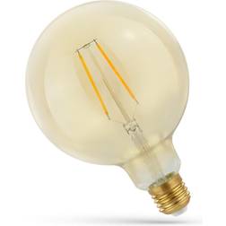 5W LED GLOBE pære E27 2400K Guld