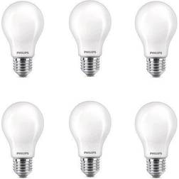 Philips LED-Lampe E27 7W 806lm 2.700K matt 6er