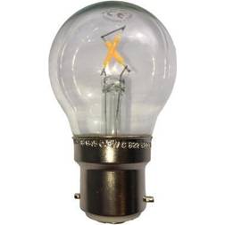 e3light e3light Proxima LED pære B22, 0,9W, klar