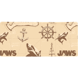 Jaws Map Gaming Mouse Mat Large