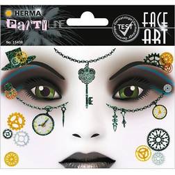 Herma Face Art Sticker Steampunk Amelia