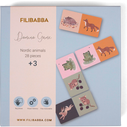 Filibabba Domino Nordiska djur