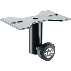 Konig & Meyer 195/8 Slip-On Speaker Mounting Adapter 110.23 lb Black