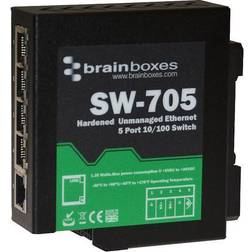 Brainboxes Hardened Industrial 5 Port Ethernet Switch