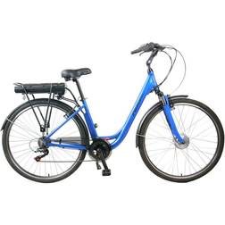 Falcon Glide Electric Hybrid Bike - Blue Unisex