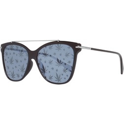 Police Eyeglasses SPL404E with Clip-On 6XKL