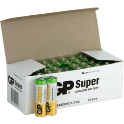 GP Batteries Battery Piles super alcalines 1,5V aa 15A LR6 (paquet de 40 pièces)