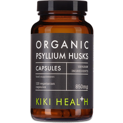 Kiki Health Organic Psyllium Husks 120 Vegicaps