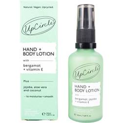 UpCircle Hand & Body Lotion with Bergamot Water Travel Size