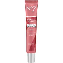No7 Restore & Renew FACE & NECK MULTI ACTION Serum