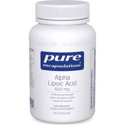 Pure Encapsulations Alpha Lipoic Acid- 600 Mg, 60 Capsules 60 Stk.