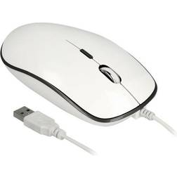 DeLock 12532 Mouse Weiß