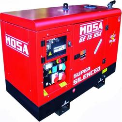 Mosa GE15YSX Elverk 15kVA 400V/6,5kVA 230V