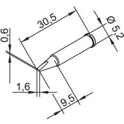 Ersa Soldering Iron Tip 0.6 x 1.6 mm