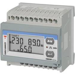 CARLO GAVAZZI El-måler Modbus Og Puls Udg Din-skinne Montering Mid Godkendt Em21072dav53hospfbd