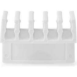 Nedis Kabelholder 7,1mm (5 kabler) Hvid 2-Pack