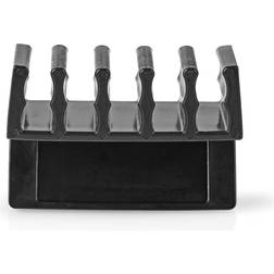 Nedis Kabelholder 7,1mm (5 kabler) Sort 2-Pack