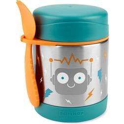 Skip Hop Spark Style Termo de comida con cuchara/tenedor Robot 325 ml, 3 años