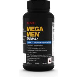 GNC Mega Men Essentials Un Multivitaminico Giornaliero 60 Pezzi 60 pcs