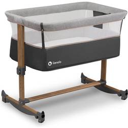Lionelo Leonie Cot 3 in 1 Grey Stone 59x94.5cm