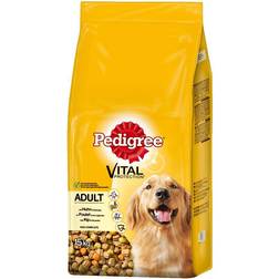 Pedigree Adult Dry Dog F​ood Chicken & Vegetables 15kg