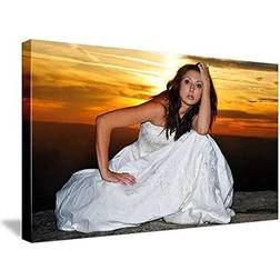 Sign Print Lab Photo Pic Personalised Canvas Multicolour Framed Art 40.6x30.5cm