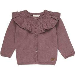 Minymo Knit Cardigan with Wool