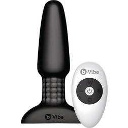 B-Vibe Plug d’Anulingus Télécommandé Noir