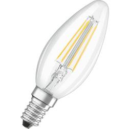 Osram Classic LED E14 Kronljus Filament Klar 4.8W 470lm 827 Extra Varm Vit Dimbar Ersättare 40W