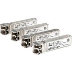 HP E MSA 16Gb Short Wave Fibre Channel SFP 4-pack Transceiver