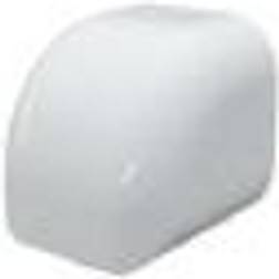 T75 endebund t. kanal 74x56 mm, hvid RAL 9010