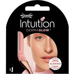 Wilkinson Sword Intuition Dermaglow Barberblade 3 Stk