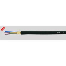 Installationskabel N2xh-j 5x10 Re, Sort Afmål