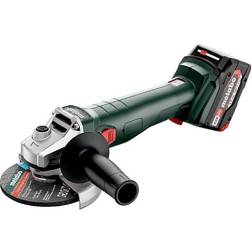 Metabo Meuleuse D'Angle Sans Fil W 18 L 9-125 2 x 4.0 Ah