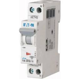 Eaton Automatsikring (mcb) 16a, 1pole n, 1m, Type C
