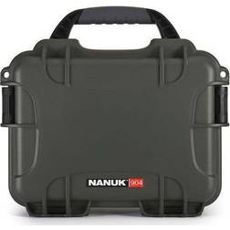 Nanuk 904-1006 Hard Plastic Waterproof Case with cubed foam insert