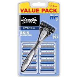 Wilkinson Sword Hydro 3 Razor + 9 Razor Blade