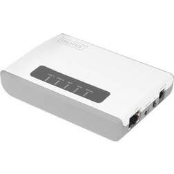 Digitus DN-13024 Netwerkprintserver USB-A, LAN (10/100 MBit/s) WiFi 802.11 b/g/n