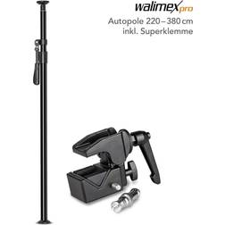 Walimex pro Autopole 220-380cm incl. Superclamp