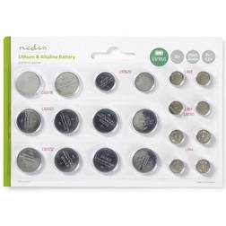 Nedis Knapcellebatteri Multi-Pak CR2025/CR2016/CR1620/LR43/LR54/LR4