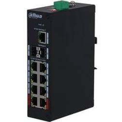 Dahua 8-Port Gigabit POE2.0 unmanged switch(120W) GbE Uplink,2*SFP,PFS3211-8GT-120-V2-inkl. PSU