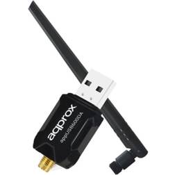 Approx Adaptador USB Wifi APPUSB600DA Negro