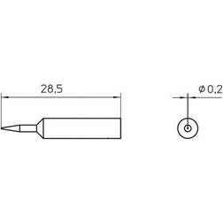 Weller T0054485299 Loddekolbespids 65W