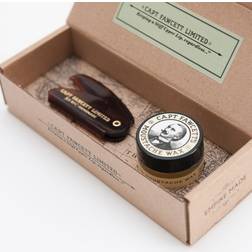 Captain Fawcett Moustache Wax & Folding Comb Sandalwood